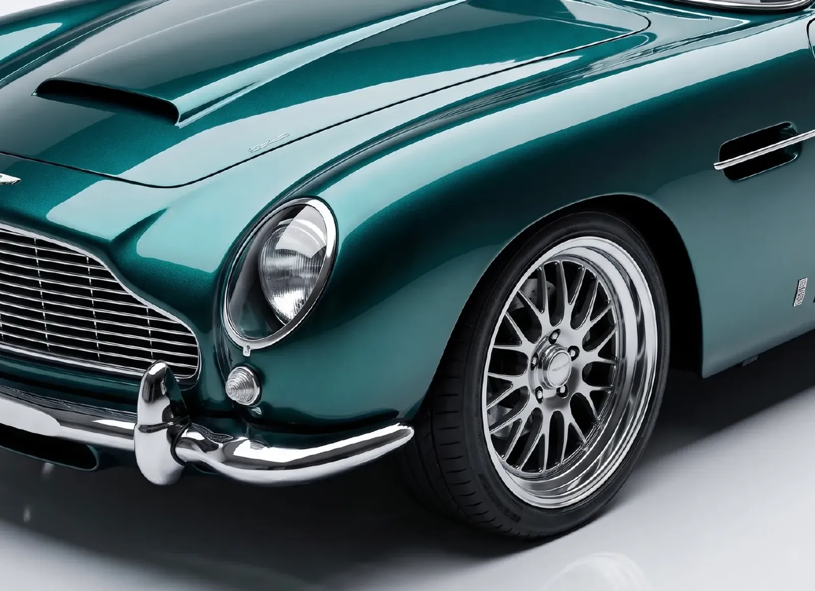 British Green VZN coloured PPF installed on a car