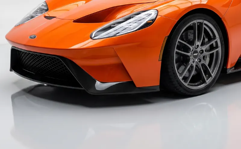 Lava Orange coloured PPF on a car