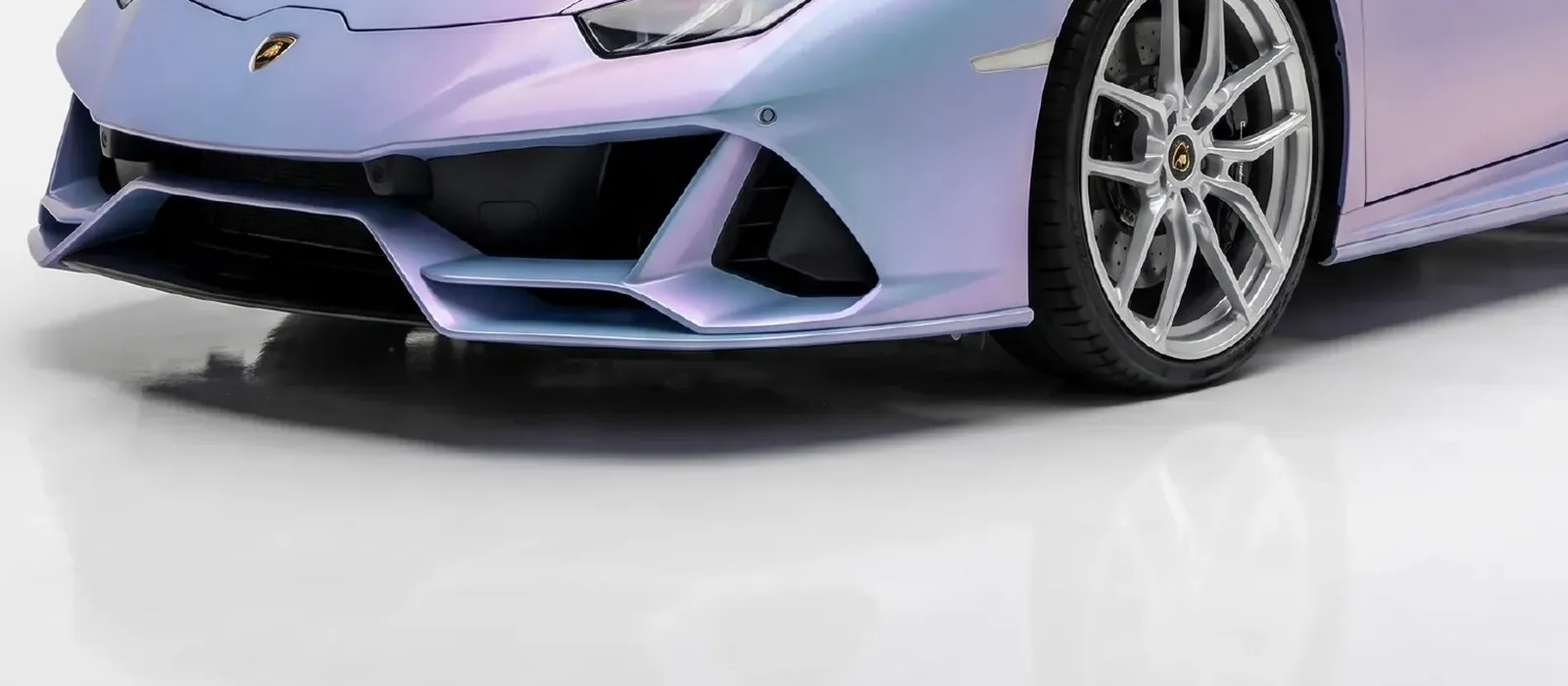 Lavender Ice VZN coloured PPF installed on a car